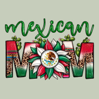 Mexican Flag Sunflower Mom Leopard Ladies Tee | Teevron