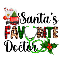 Santa's Favorite Doctor Premium Tee | Teevron