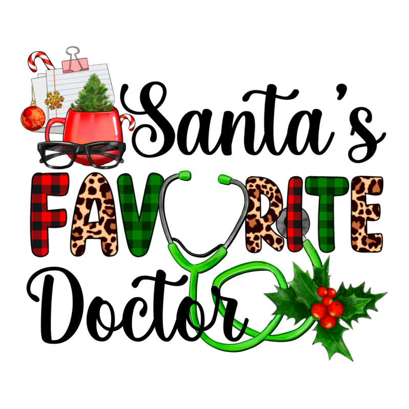 Santa's Favorite Doctor Premium Tee by AdoDesignShop | Teevron
