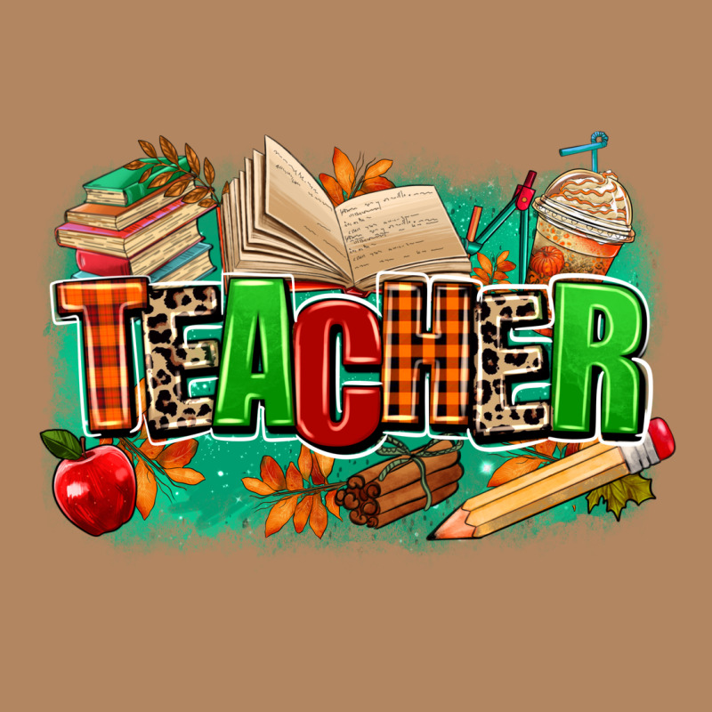 Teacher Fall Long Sleeve Tee by MaliasSmallBusiness | Teevron