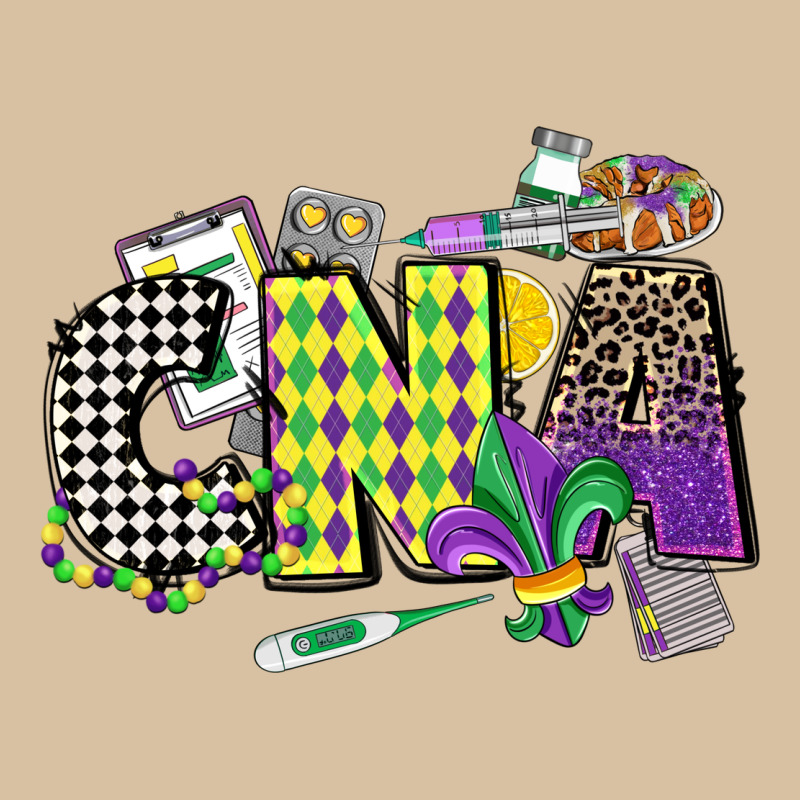 Cna Mardi Gras Certified Nursing Assistant Heavyweight Hoodie by CowGirlArtShop | Teevron