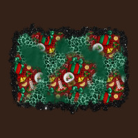 Christmas Gift Box And Leopard Background Heavy Core Tee | Teevron