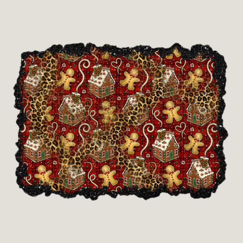 Christmas Gingerbread Man And House Background Heavy Core Tee by BundleAndBundleShop | Teevron