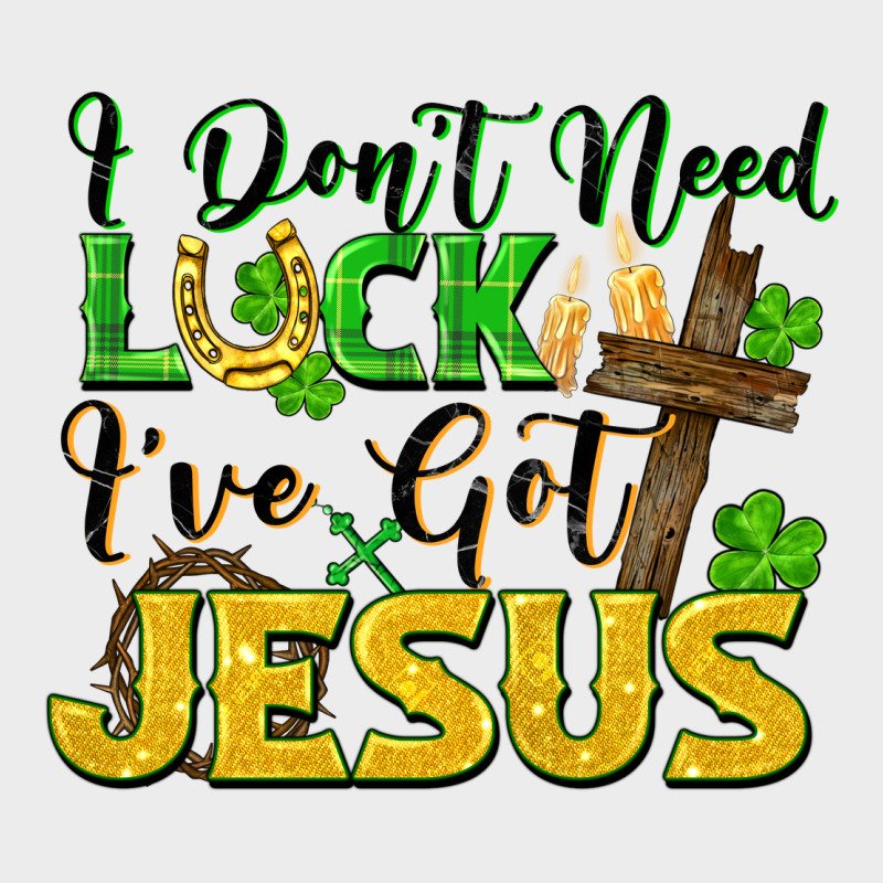I Don't Need Luck I've Got Jesus Urban Hoodie by FaDigitalArtStudio | Teevron