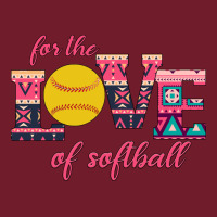 For The Love Of Softball Zipper Hoodie | Teevron