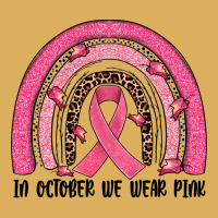 In October We Wear Pink Rainbow Premium Hoodie | Teevron