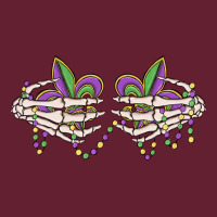 Skeleton Hands Mardi Gras Classic Tee | Teevron