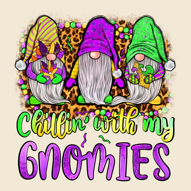 Mardi Gras Chillin' With My Gnomies Ladies Tee by JahusDesignShop | Teevron