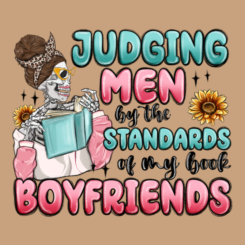 Judging Men By The Standards Of My Book Boyfriends Vintage Tee by MaliasSmallBusiness | Teevron