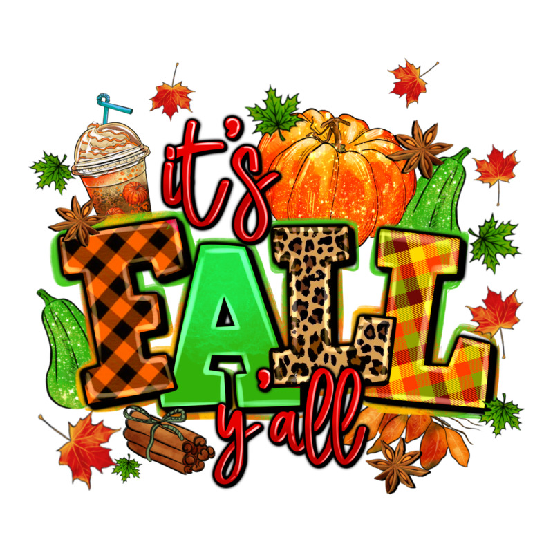 Its Fall Yall Long Sleeve Tee by MaliasSmallBusiness | Teevron