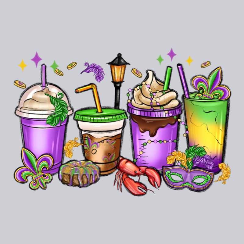 Mardi Gras Coffee Cups Classic Tee by MaliasSmallBusiness | Teevron
