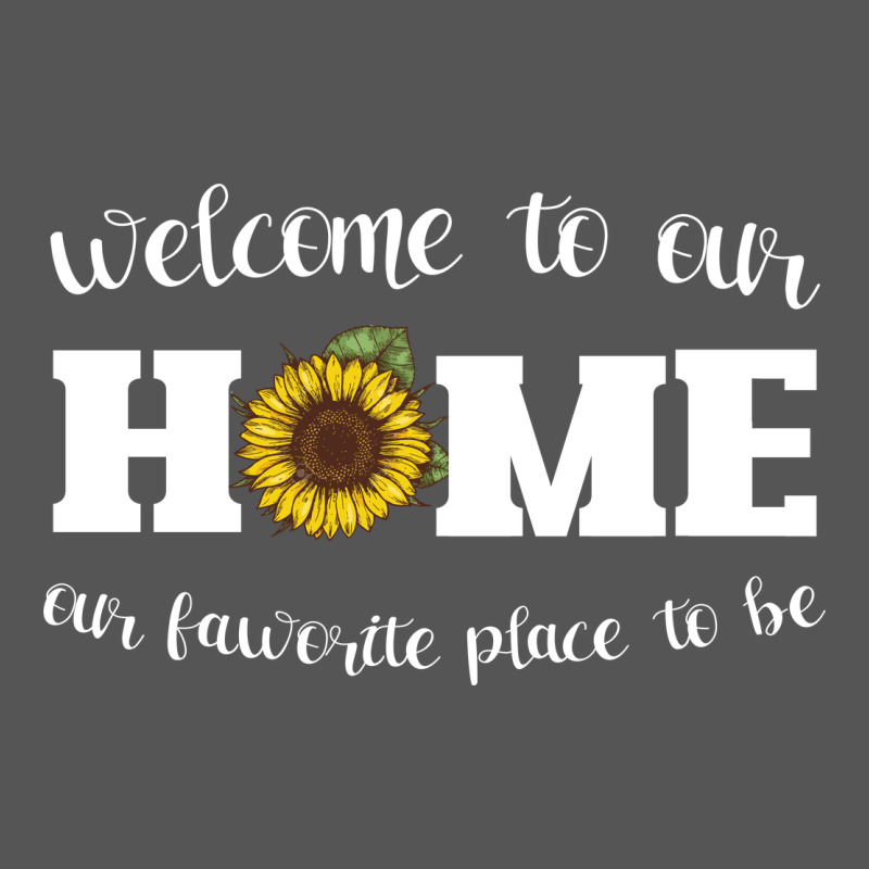 Welcome To Our Home Sunflower Zipper Hoodie by Bettercallsaul | Teevron