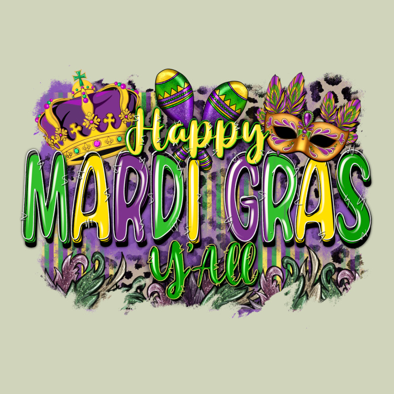 Happy Mardi Gras Yall Heavyweight Hoodie by CowGirlArtShop | Teevron