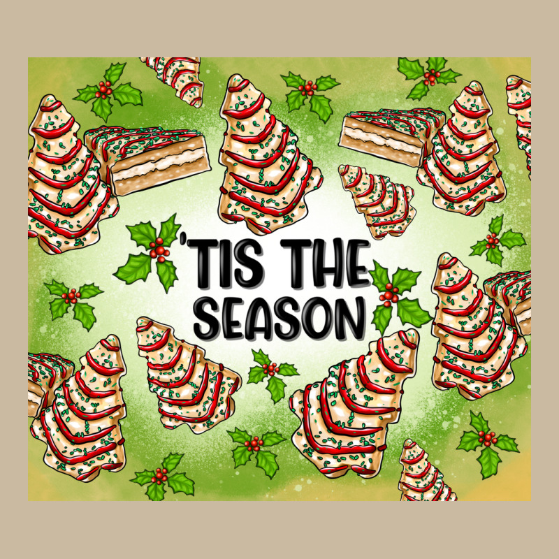 Tis The Season Christmas Tree Cake Long Sleeve Tee by MaliasSmallBusiness | Teevron