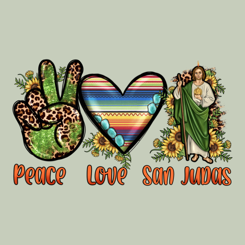 Peace Love San Judas Ladies Tee by JahusDesignShop | Teevron