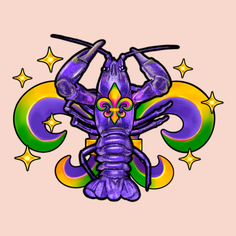 Mardi Gras Crawfish 2 Urban Hoodie by FaDigitalArtStudio | Teevron