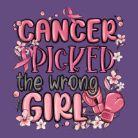 Cancer Picked The Wrong Girl Malia Vintage Hoodie | Teevron