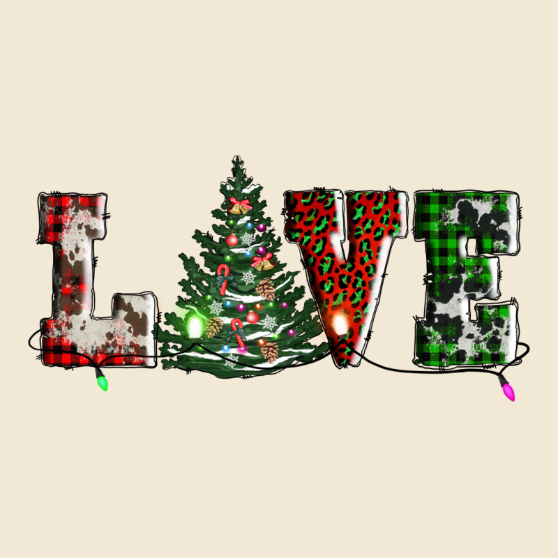 Love Christmas Tree Premium Tee by AdoDesignShop | Teevron