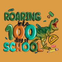 Roaring Into 100 Day Of School Urban Heavy Tee | Teevron
