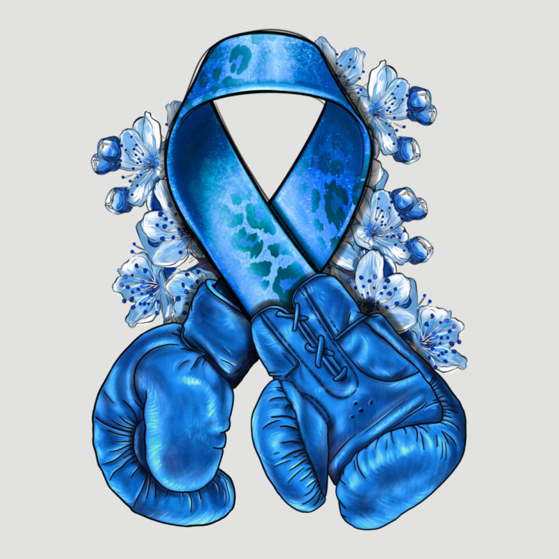 Blue Ribbon With Boxing Gloves Classic Tee by NancyCooperArtShop | Teevron