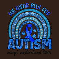 We Wear Blue For Autism Accept Understand Love Heavy Core Tee | Teevron