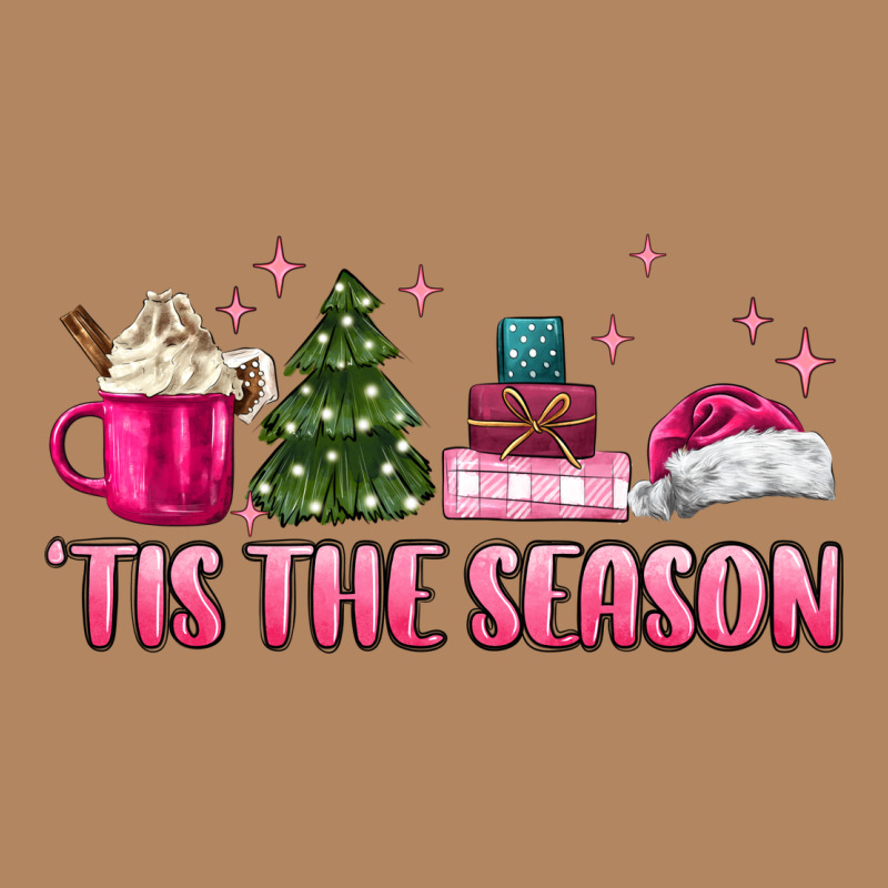 Tis The Season Pink Christmas Long Sleeve Tee by MaliasSmallBusiness | Teevron