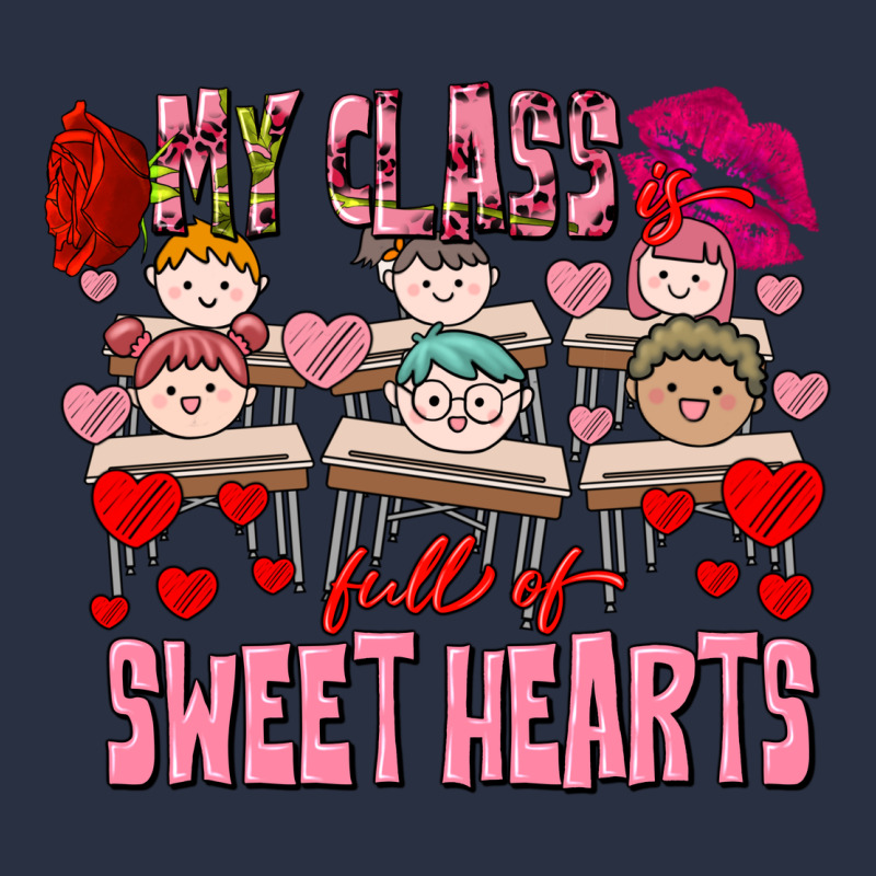 Valentine's Day My Class Is Full Of Sweet Hearts Urban Hoodie by FaDigitalArtStudio | Teevron