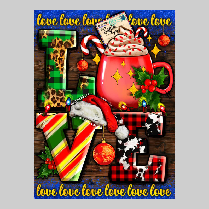 Love Coffee Cup Christmas Premium Tee by AdoDesignShop | Teevron