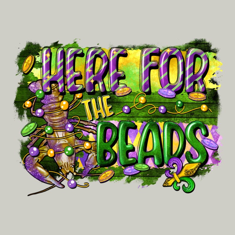 Here For The Beads Heavyweight Hoodie by CowGirlArtShop | Teevron