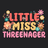 Little Miss Threenager Vintage Tee | Teevron