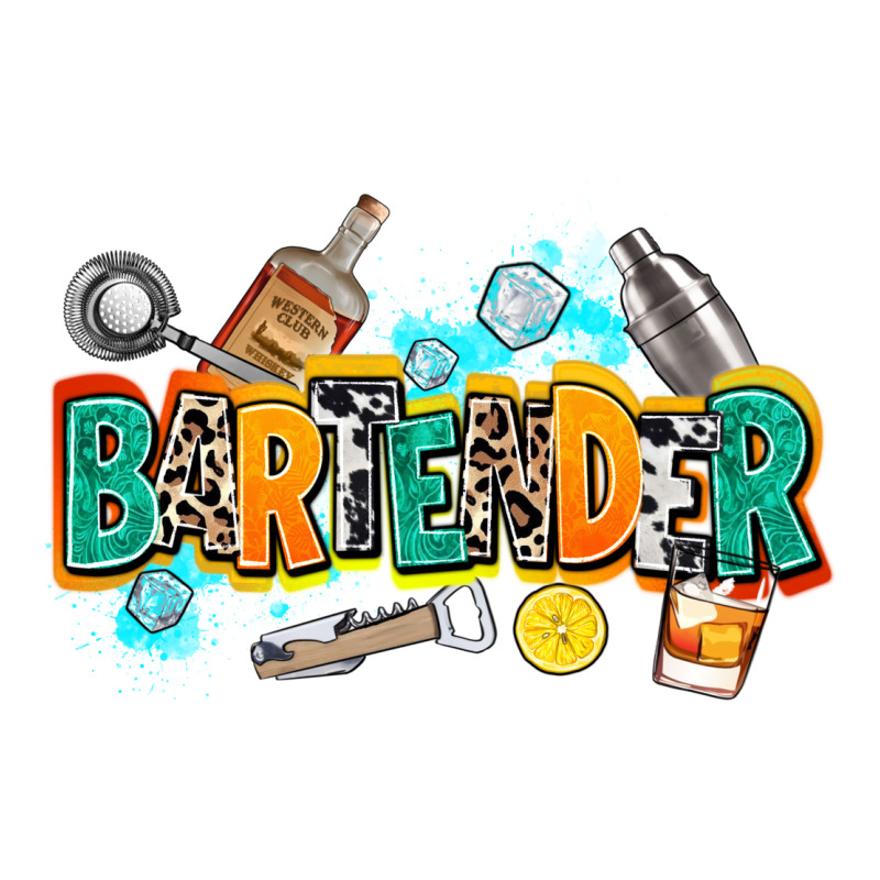 Bartender Ladies Tee by AdoDesignShop | Teevron