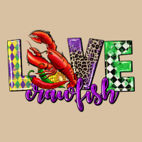 Love Crawfish Mardi Gras Heavyweight Hoodie | Teevron