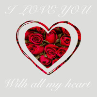 I Love You With All My Heart Zipper Hoodie | Teevron
