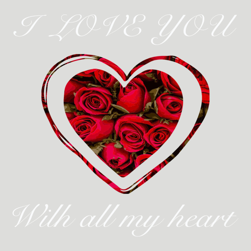 I Love You With All My Heart Zipper Hoodie by Bettercallsaul | Teevron