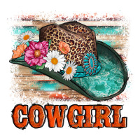 cowgirl hat flowers leopard and  leather | Teevron