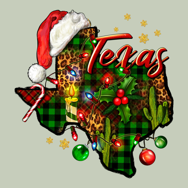 Christmas Texas Map Long Sleeve Tee by NancyCooperArtShop | Teevron