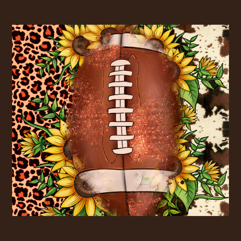 Football Leopard Cowhide Sunflower Heavy Core Tee by JahusDesignShop | Teevron