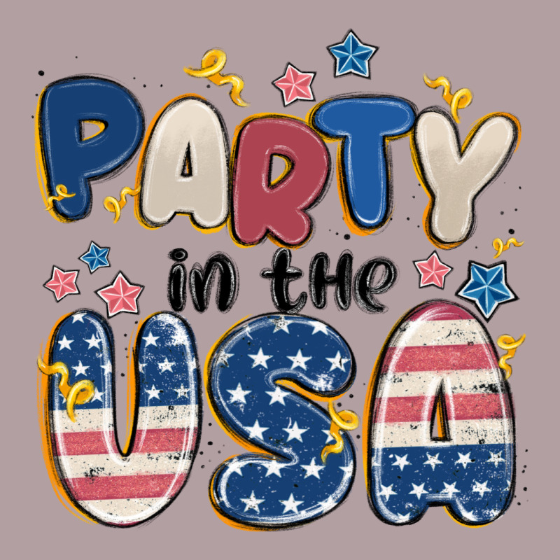Party In The Usa Vintage Hoodie by MaliasSmallBusiness | Teevron