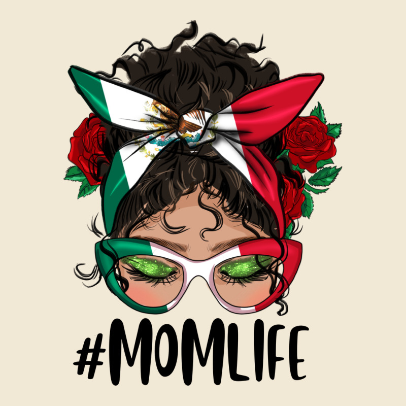 Mexican Mom Life Messy Bun Mama Premium Tee by BundleAndBundleShop | Teevron