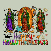 Our Lady Of Guadalupe Happy Hallothanksmas Ladies Tee | Teevron