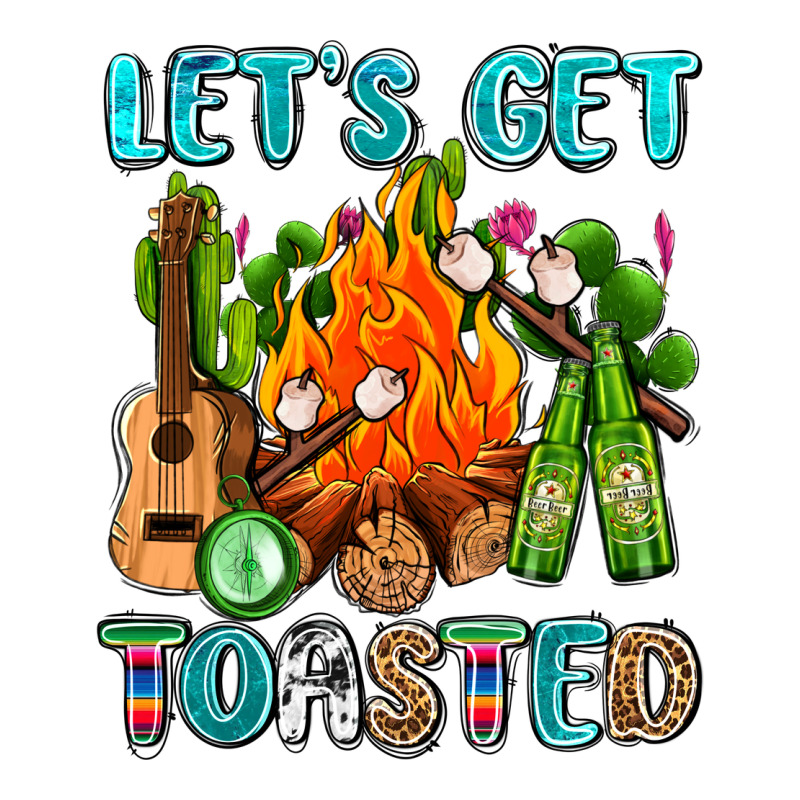 Let's Get Toasted With Camp Fire Premium Tee by AdoDesignShop | Teevron