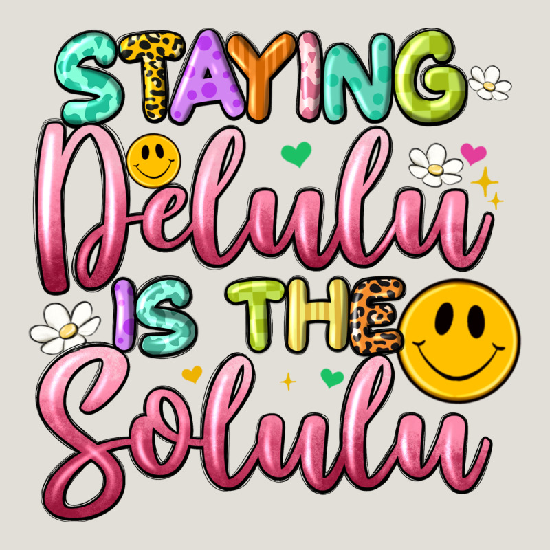 Staying Delulu Is The Solulu Heavy Core Tee by Artiststas | Teevron