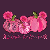 In October We Wear Pink Pumpkins Premium Tee | Teevron