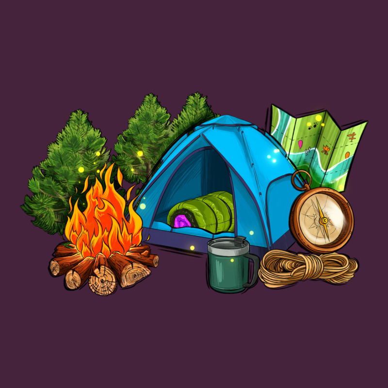 Camp In The Woods Premium Tee by AdoDesignShop | Teevron