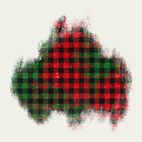 Christmas Glitter Patch Urban Heavy Tee | Teevron