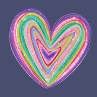 Valentine's Day Colorful Heart Vintage Tee | Teevron