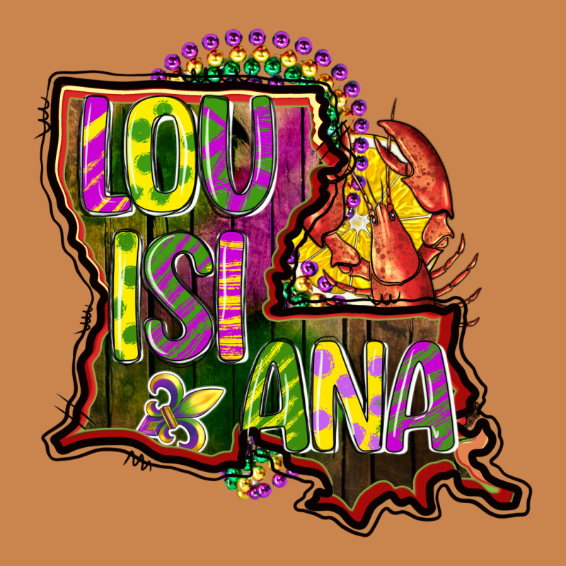 Louisiana Map Heavyweight Hoodie by CowGirlArtShop | Teevron