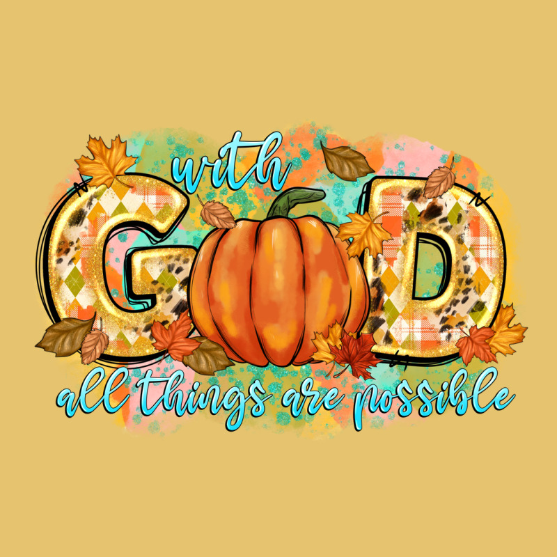 With God All Things Are Possible Premium Sweatshirt by CowGirlArtShop | Teevron