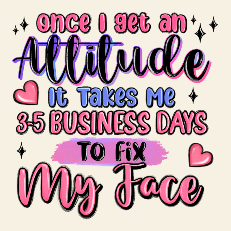 Once I Get An Attitude Vintage Tee by MaliasSmallBusiness | Teevron