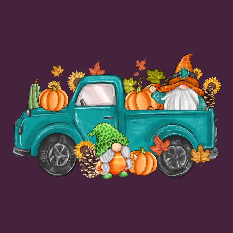 Fall Gnomes Truck Long Sleeve Tee by MaliasSmallBusiness | Teevron